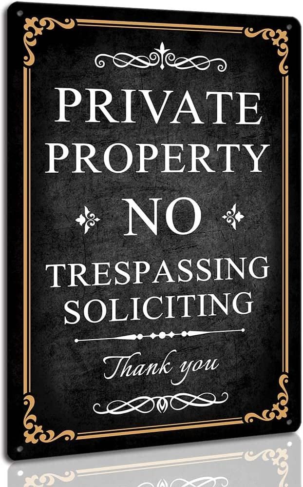 SmartSign 14x10” Private Drive Residents Only Metal Sign – Rustproof Aluminum, Green & White