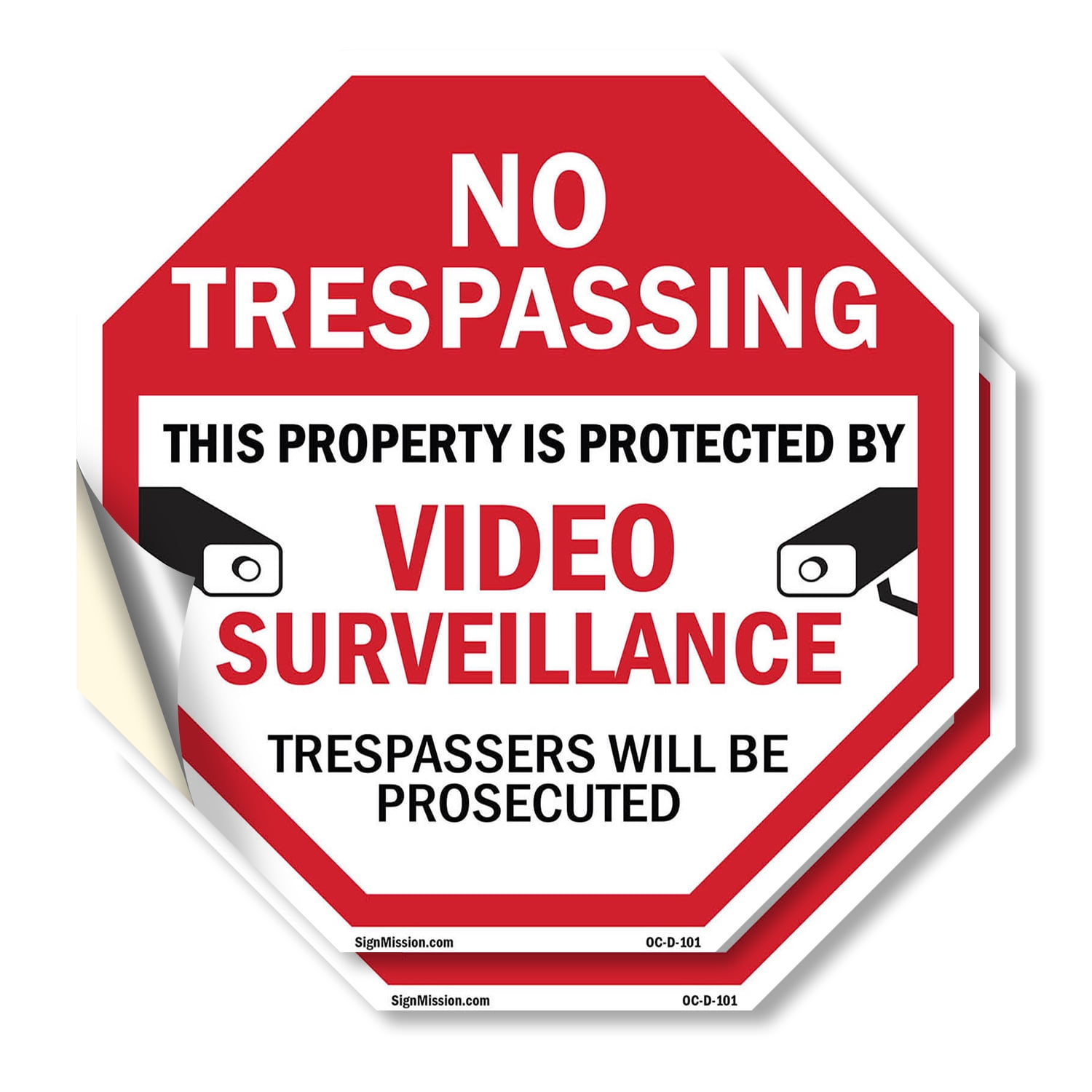 No Trespassing This Property Is Protected by Video Surveillance