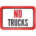 thumbnail image 1 of No Trucks Sign, 1 of 1