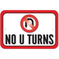 thumbnail image 1 of No U Turns Sign, 1 of 1