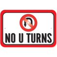 thumbnail image 1 of No U Turns Sign, 1 of 1