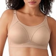 thumbnail image 1 of No Underwire Bra Womens Comfort Breathable Adjustable Strap Push Up Wireless Bras for Older Women (38, Khaki), 1 of 8