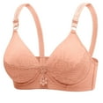 thumbnail image 1 of No Underwire Lace Bralette for Women Adjustable Strap Comfy Soft Wireless Everyday Bra Padded Seamless Bra, 1 of 2