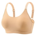 thumbnail image 1 of No Underwire Sports Bras for Women Wireless Padded Seamless Bralette Soft Comfortable Yoga Sleep Brassiere, 1 of 8