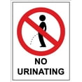 thumbnail image 1 of No Urinating Sign Metal Tin Sign 8x12 Inches Caution Danger Safety Security Warning Notice Signs, 1 of 5