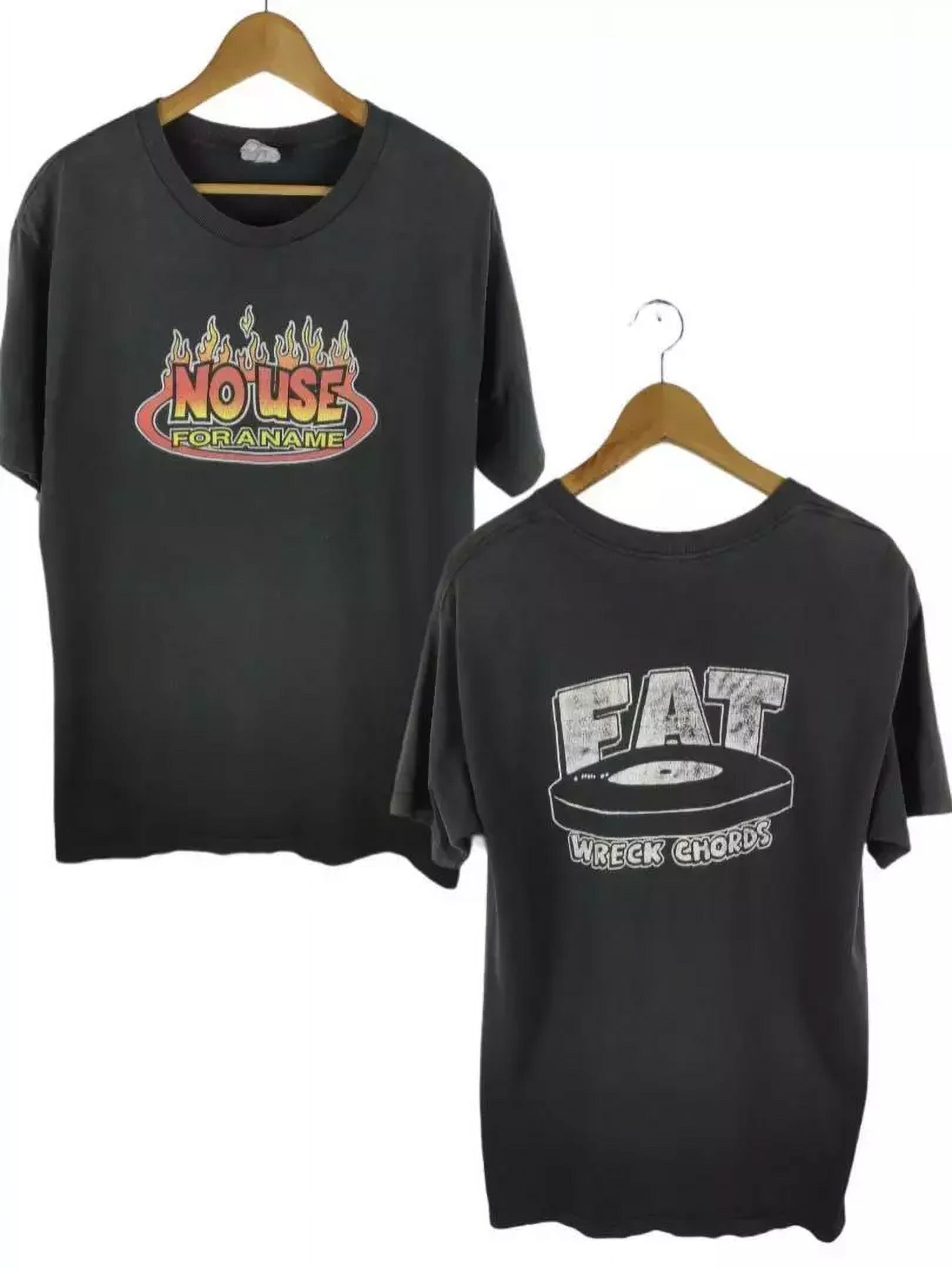 No Use For A Name Band Fat Wreck Double Sided T Shirt
