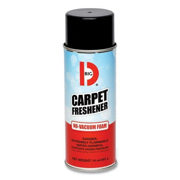 No-Vacuum Carpet Freshener, Fresh Scent, 14 Oz Aerosol Spray, 12/carton | Bundle of 5 Cartons