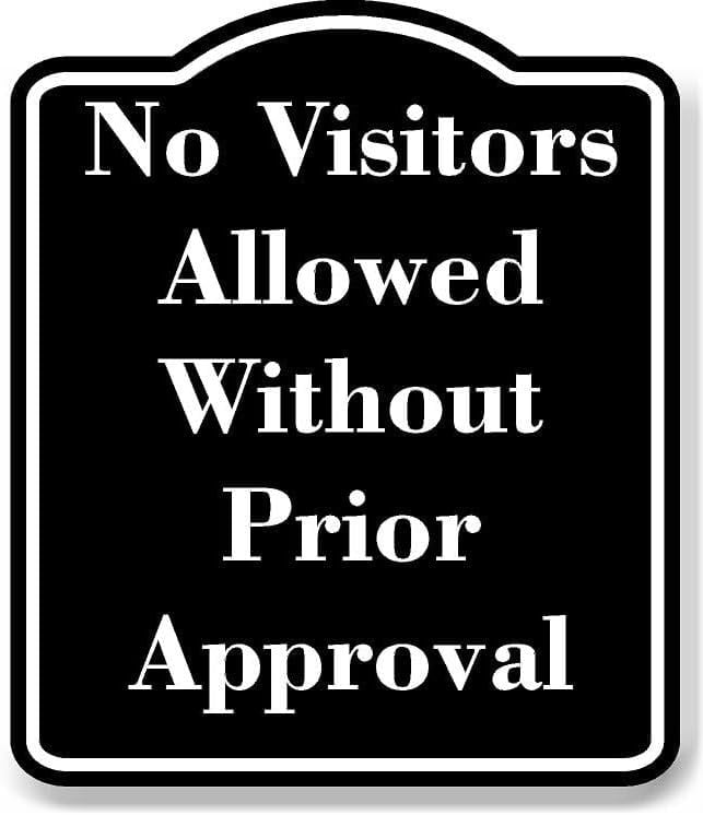 NO28 　TAKE C　様以外購入禁止　専用 No Entry Beyond This Point BLACK Aluminum Composite Sign 15