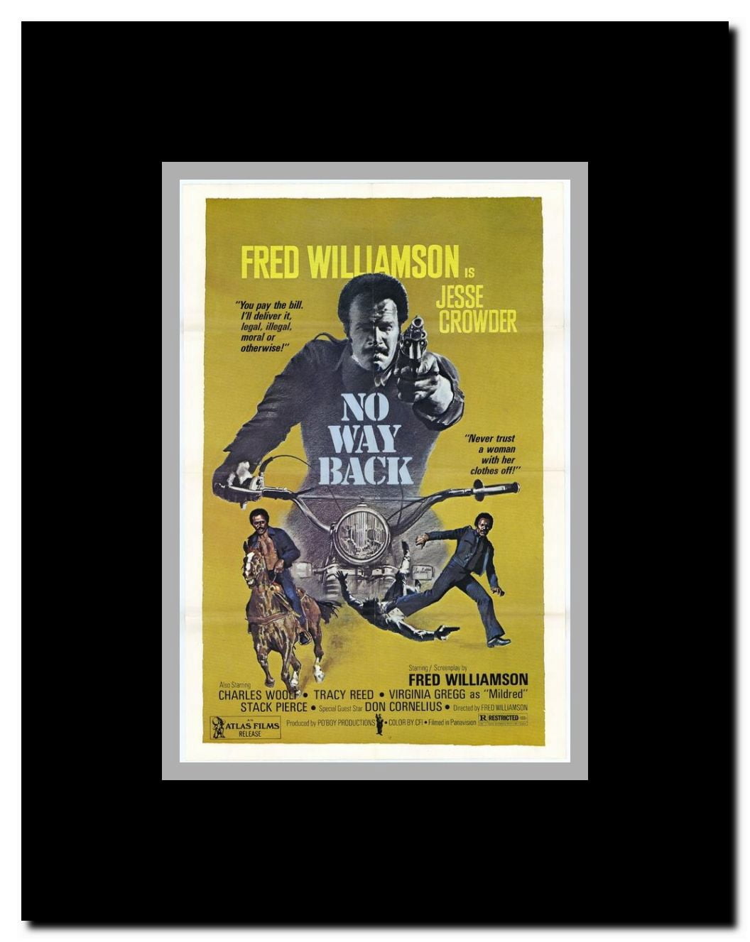 No Way Back Framed Movie Poster