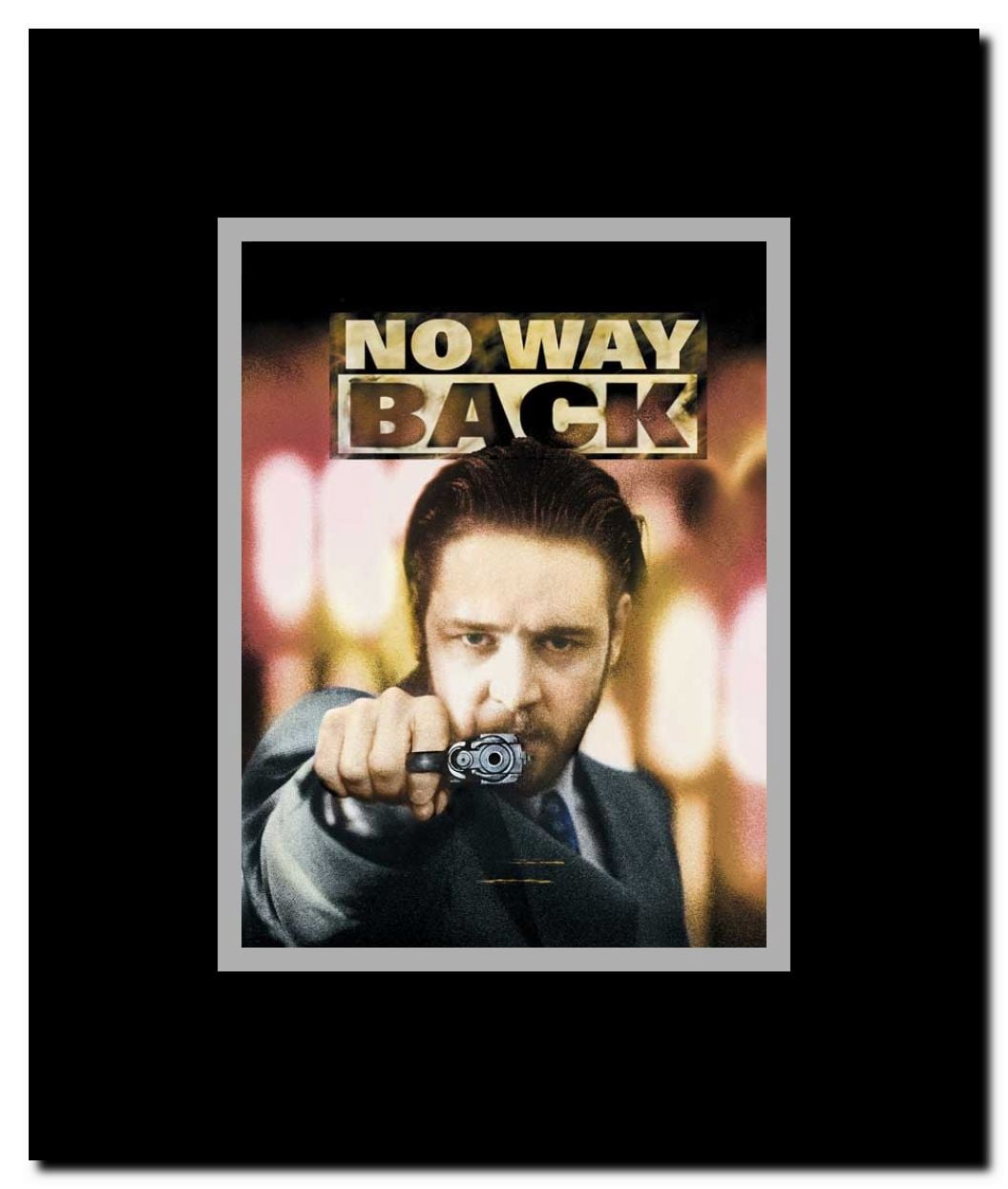 No Way Back Framed Movie Poster