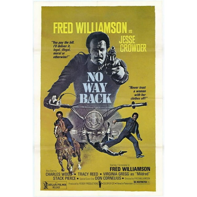 No Way Back movie POSTER (Style A) (11" x 17") (1976)