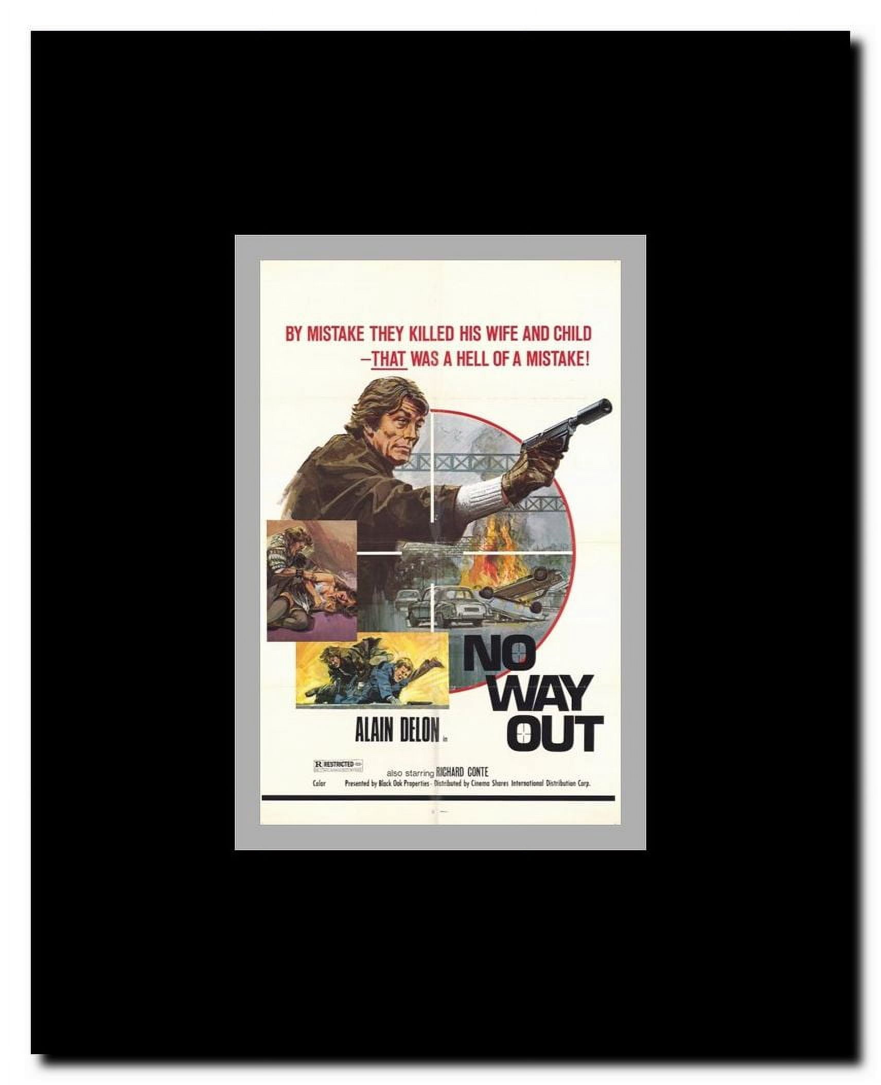 No Way Out Framed Movie Poster