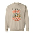 thumbnail image 1 of No We In Pizza Quote Sweatshirt Men -Image by Shutterstock, Male Medium, 1 of 4
