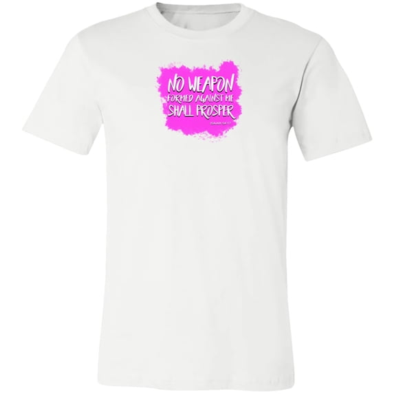 No Weapon Formed Against Me Shall Prosper Ladies Favorite Tee Shirt