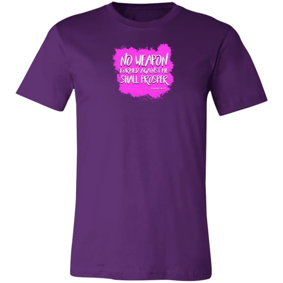 No Weapon Formed Against Me Shall Prosper Ladies Favorite Tee Shirt
