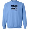 thumbnail image 1 of No Weapon Formed Against Me Shall Prosper Men’s Crewneck Sweatshirt, 1 of 10