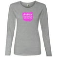 thumbnail image 1 of No Weapon Formed Against You Shall Prosper Ladies Lightweight LS Tee Shirt, 1 of 3