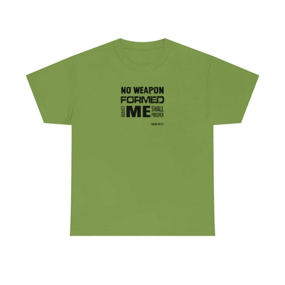 No Weapon Men Unisex Heavy Cotton Tee