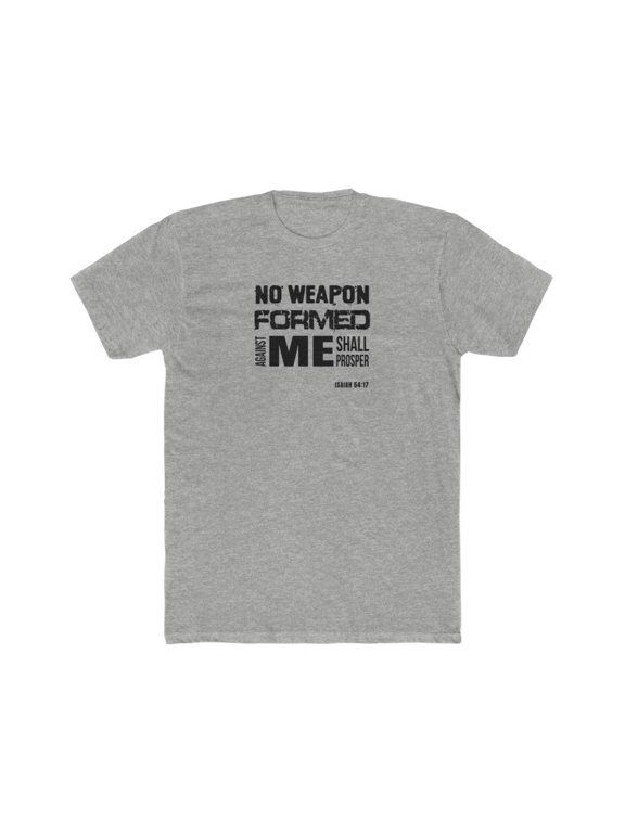 No Weapon Men's Cotton Crew Tee
