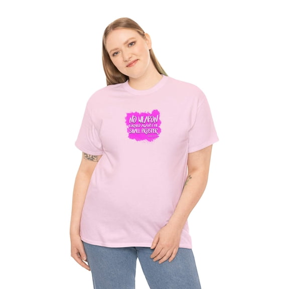 No Weapon Women Unisex Heavy Cotton Tee