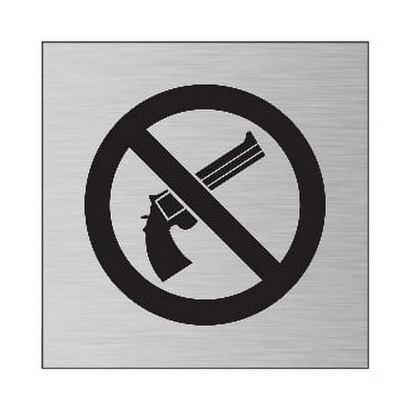 No Weapons Signs