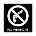 thumbnail image 1 of No Weapons Signs, 1 of 1