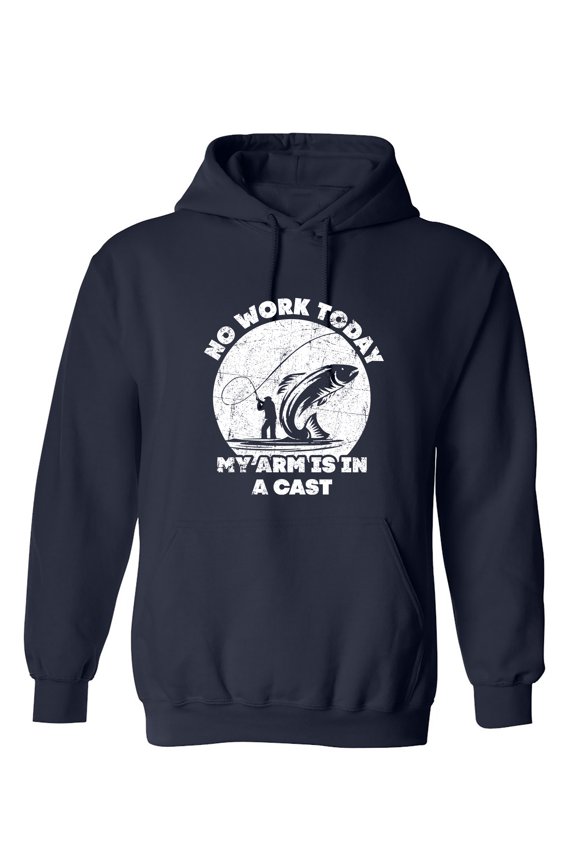 No Work Today Sarcastic Humor Novelty Best Gift For Besties Men's Hoodie