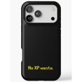 No XP Waste Yellow Pixel Text Gaming Tough Phone Case for Apple iPhone ...