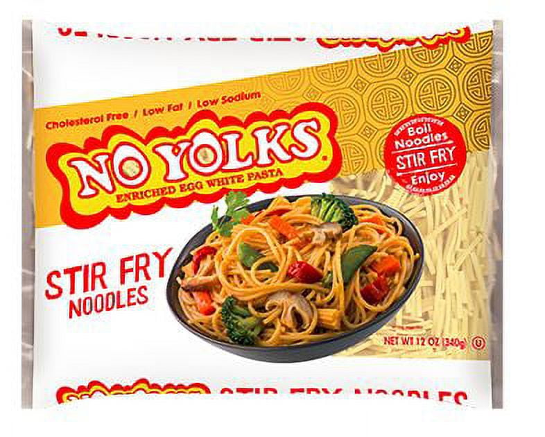 No Yolks Cholesterol-Free Stir Fry Noodles, 12-Ounce Bag - Walmart.com