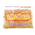 thumbnail image 1 of No Yolks Extra Broad Egg White Noodles, 12 ounce bag, 1 of 5