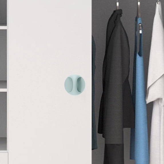No-hole Door Pulls, Non-marking Handle for Closets and Sliding Doors, Professional Grade Plastic Hardware, Strong Paste Handle for Enhancing Furniture Functionality without Drilling Holes, by UKHCCC