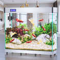 thumbnail image 1 of No need to change water in a large fish tank can be used as a screen partition 106gal (Silver), 1 of 1