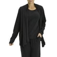 thumbnail image 1 of No nonsense Serene Sleep Wrap Women's L/XL, Supremely Soft, Pajamas, Black, 1 of 2