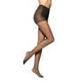 thumbnail image 1 of No nonsense Women's Control Top Pantyhose 3 Pair Value Pack Off Black Q, 1 of 3