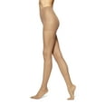 thumbnail image 1 of No nonsense Women's Control Top Pantyhose 3 Pair Value Pack Tan B, 1 of 5