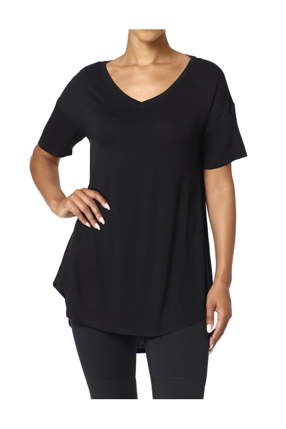 Women's Perfect Legging Tee, Black, Small
