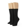 thumbnail image 1 of No nonsense Women's Scallop Pointelle Sock 3 Pair Pack, Black, One Size, 1 of 2