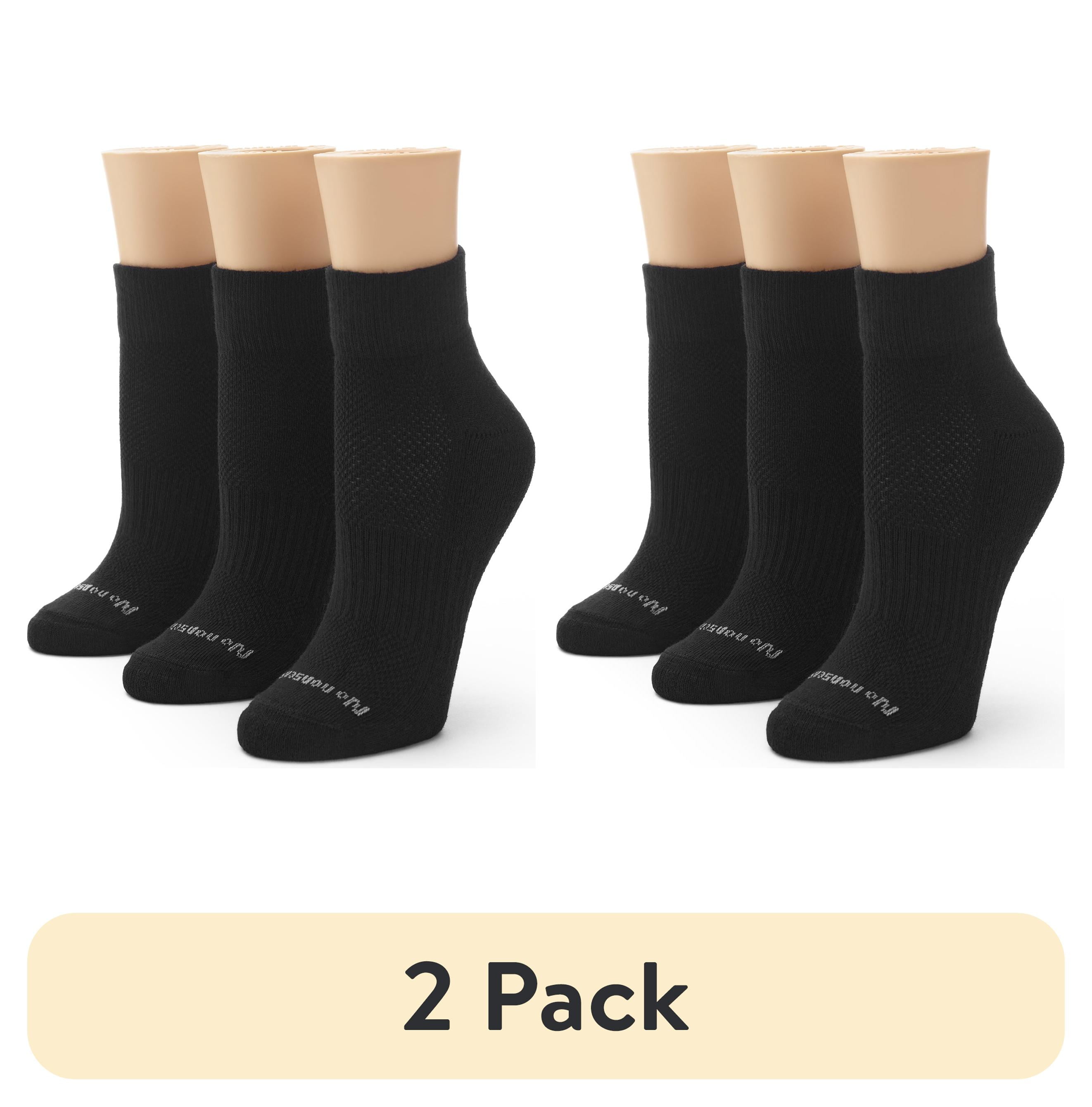 No nonsense Women's Soft & Breathable Cushioned Ankle Socks 3 Pair Pack