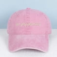 thumbnail image 1 of No papparazzi Letter Embroidered Color Block Trucker Hat Unisex Adjustable Cotton Breathable Fashion Cap for Travel Daily Wear, 1 of 11