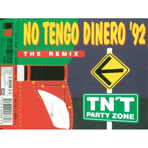 TN'T Party Zone No tengo dinero '92 (CD)