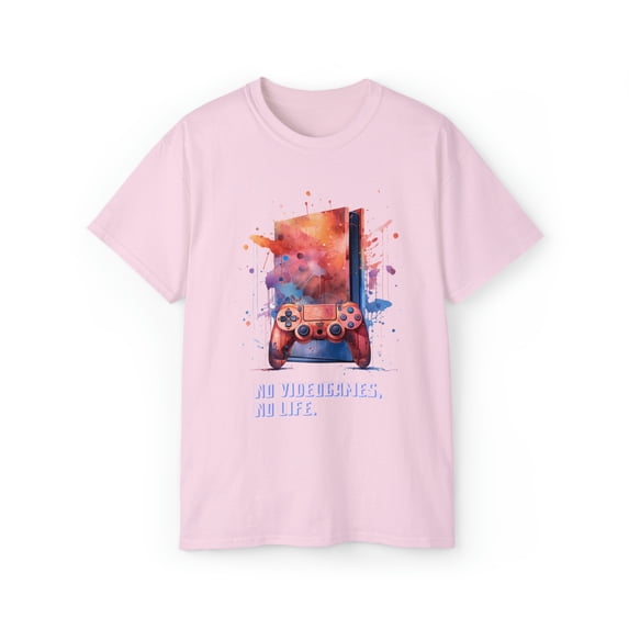 ''No video Games, No life'' Unisex Ultra Cotton Tee