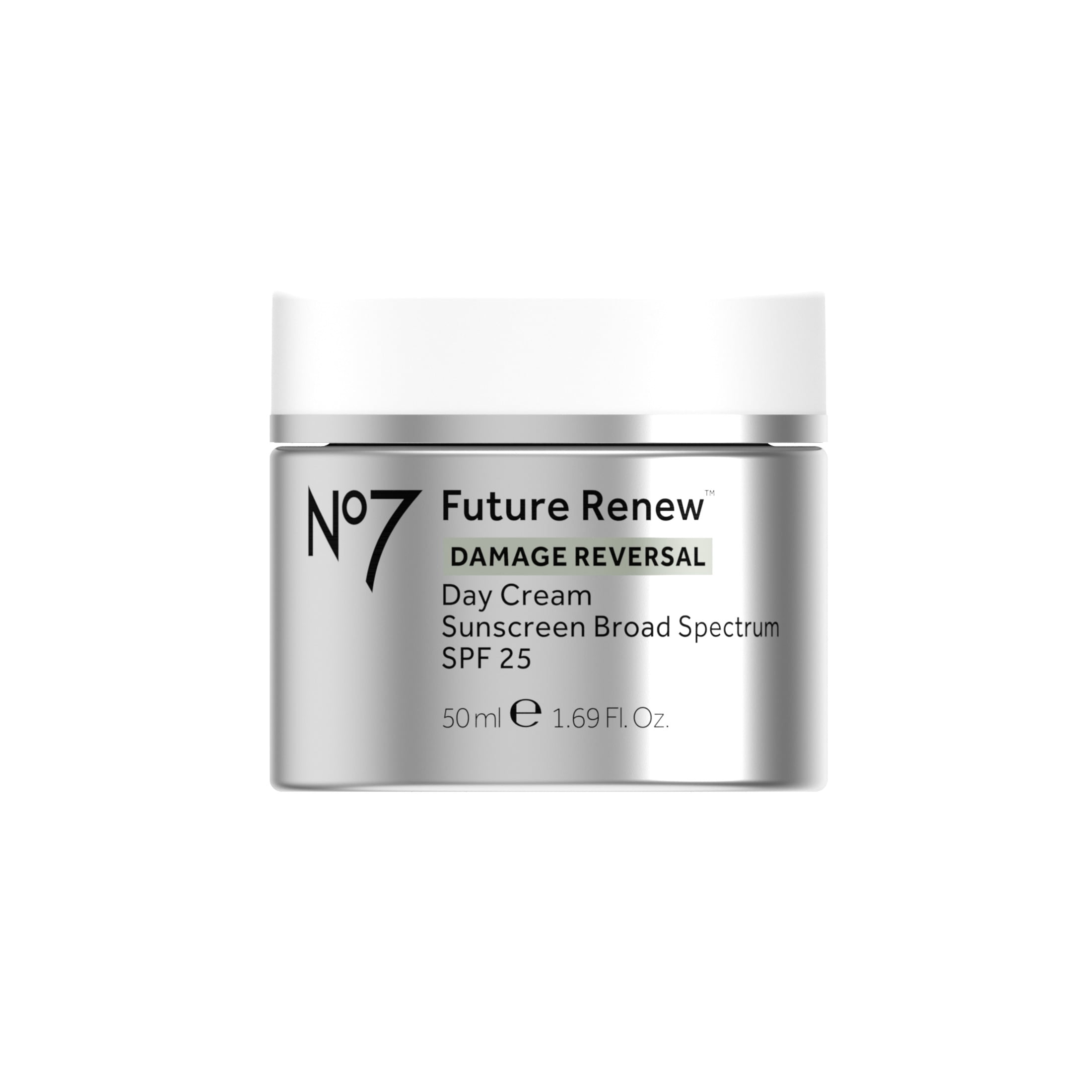 No7 Future Renew Day Cream with Peptides, SPF 25, UV Protection