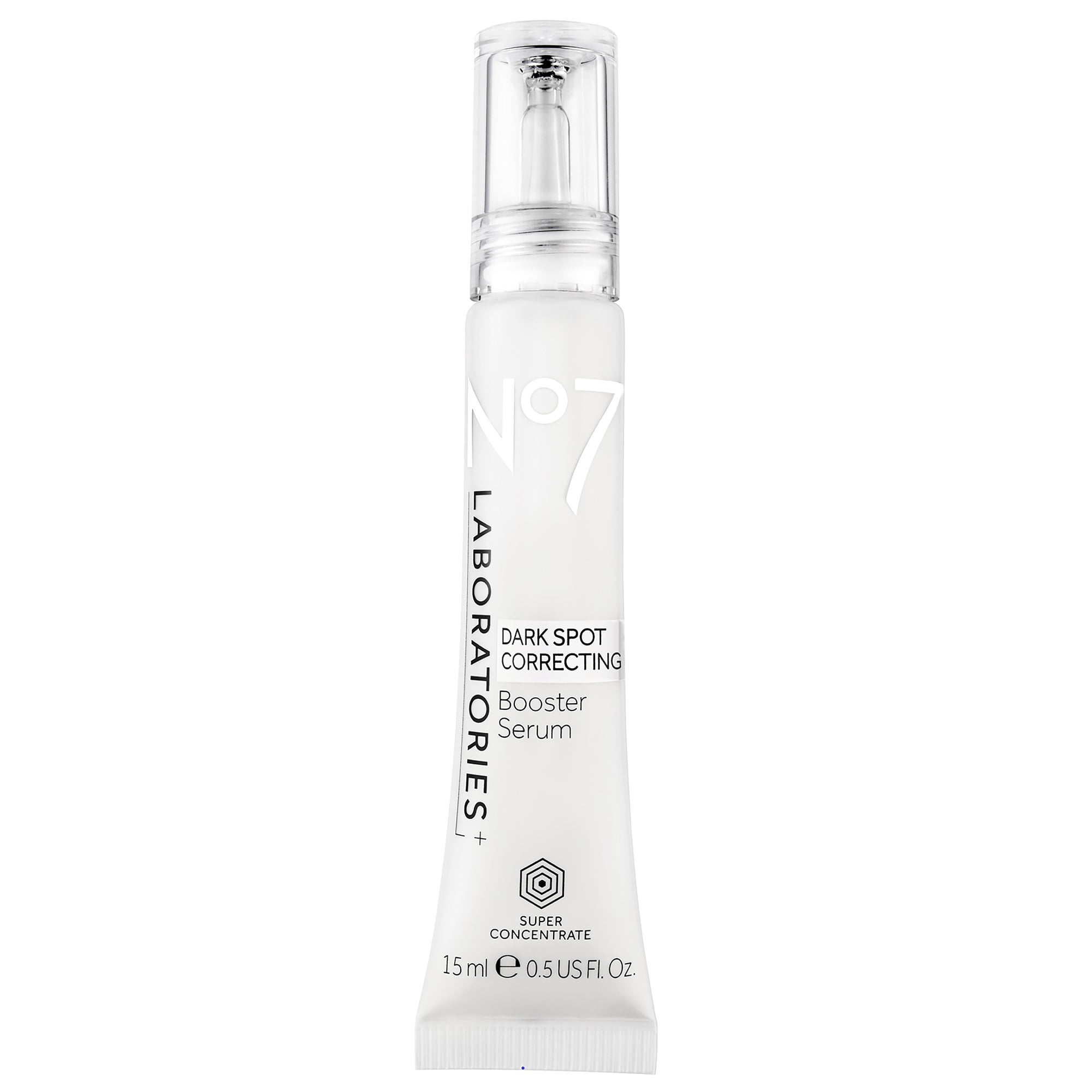 No7 Laboratories Dark Spot Correcting Booster Serum with Vitamin C, All Skin Types, 0.5 oz