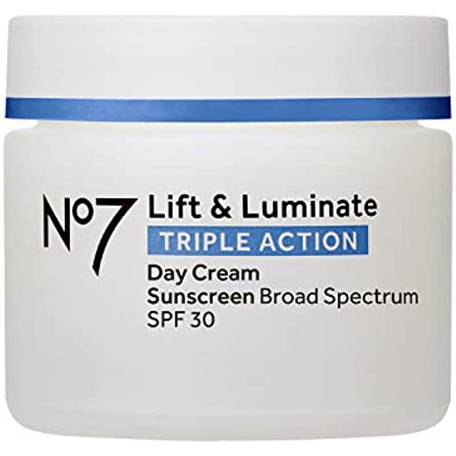 No7 Lift & Luminate Triple Action Day Cream SPF 30, 1.69 fl oz
