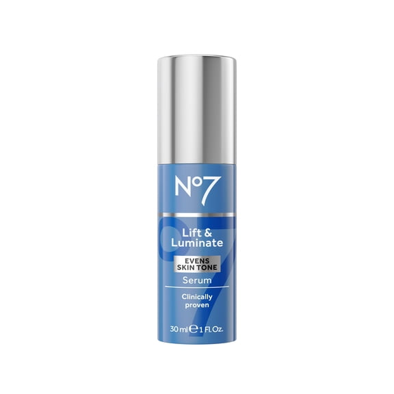 No7 Lift and Luminate Triple Action Face Serum - Anti-Wrinkle Collagen Peptide Serum 1oz