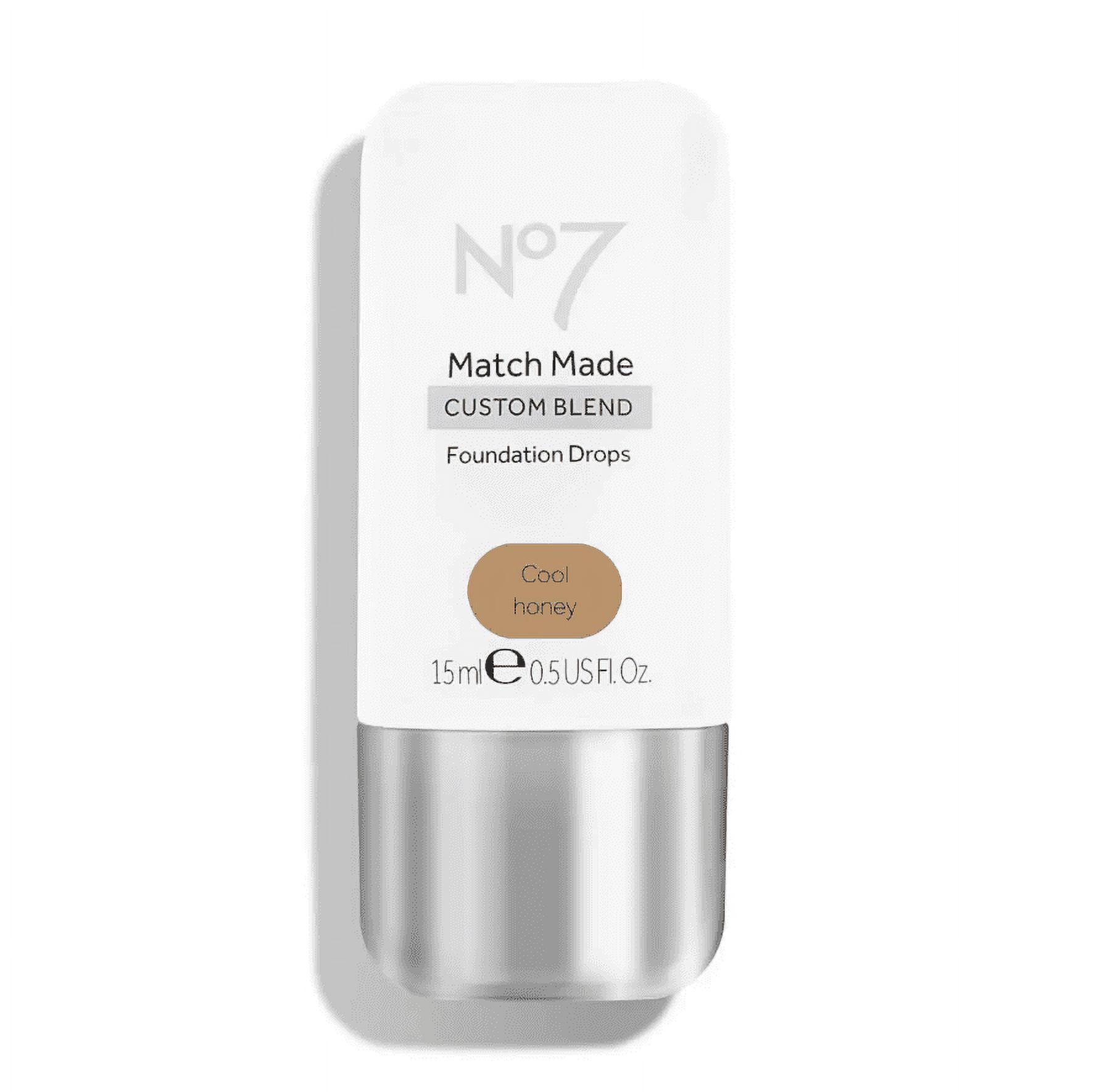 No7 Match Made Foundation Drops, Cool Honey, 0.5 oz