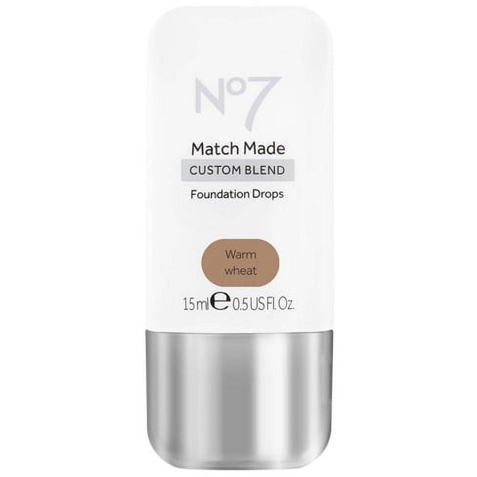 No7 Match Made Foundation Drops Warm Wheat 0.5oz