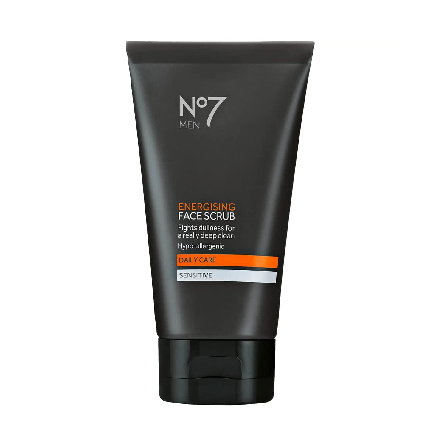 No7 Men Energizing Face Scrub Daily Use Exfoliating Face Cleanser for