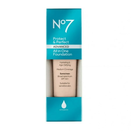 No7 Protect & Perfect Cool Ivory Advanced All in One Foundation 30 ml