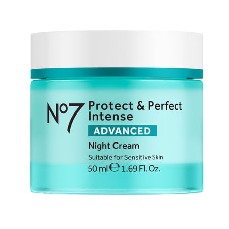 No7 Protect & Perfect Intense Advanced Moisturizing Night Cream - 1.69 fl oz